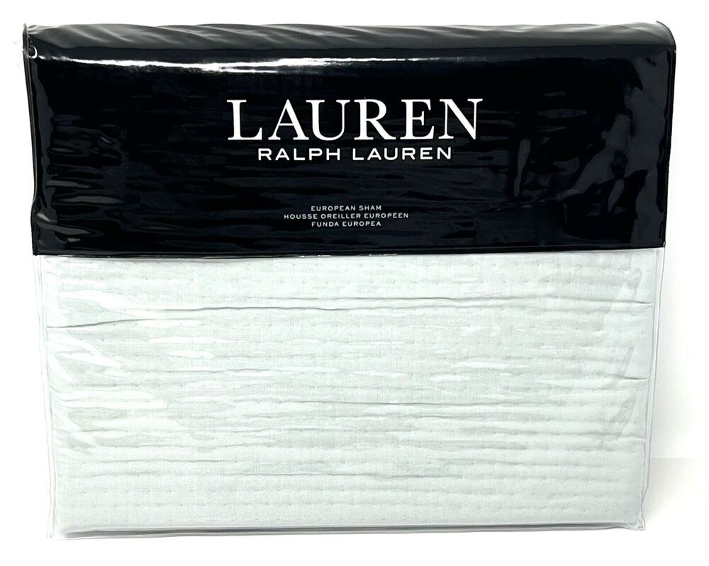 Ralph Lauren Spencer Matelasse Euro Sham SAGE Quilted 26” X 26” NIP (1)